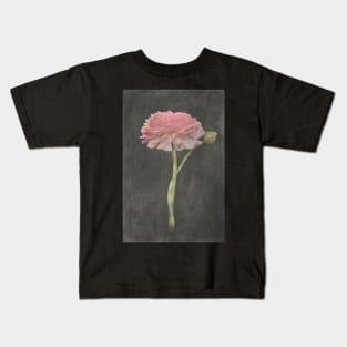 Fluer d'Armour Ranunculus Kids T-Shirt